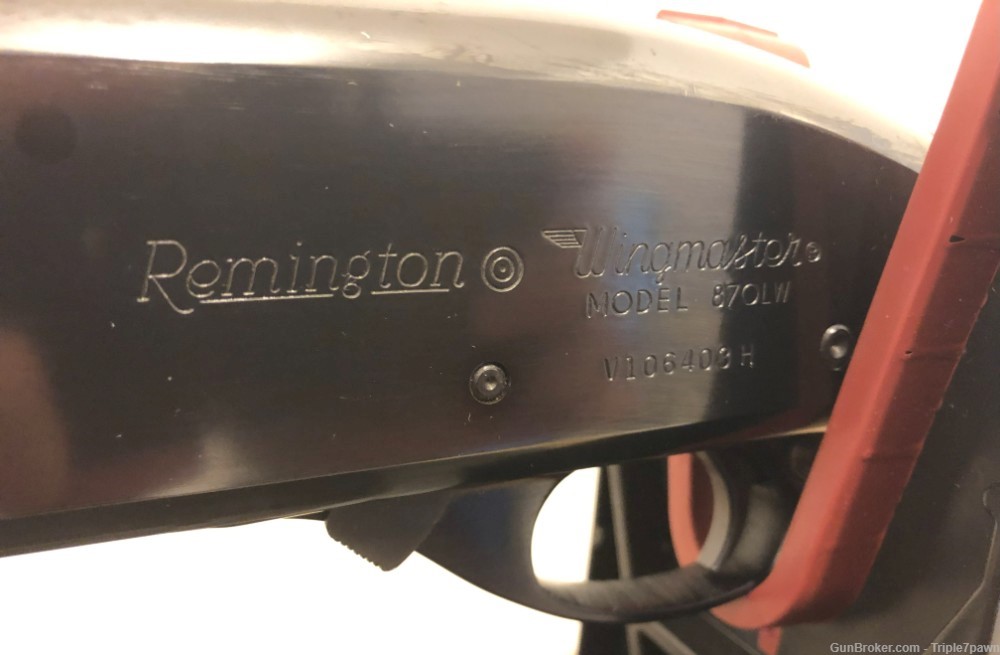 Remington Model 870 LW Wingmaster .410 Pump Shotgun Wood Stock Vent Rib-img-9