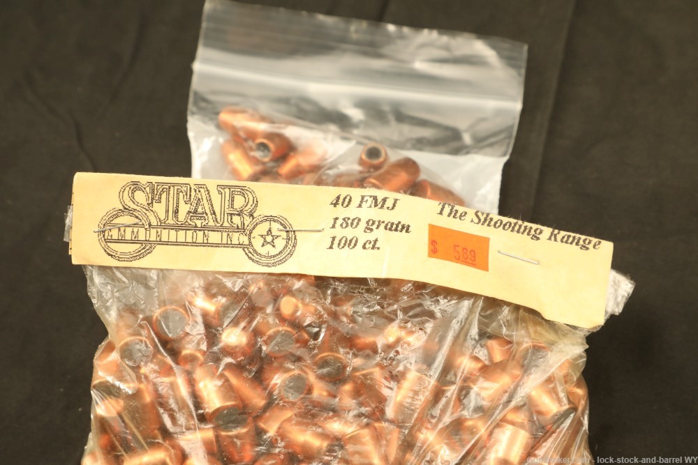 811x Assorted 10mm Cal. .40" 155/165/180 Gr. FMJ/JHP Bullets -img-3