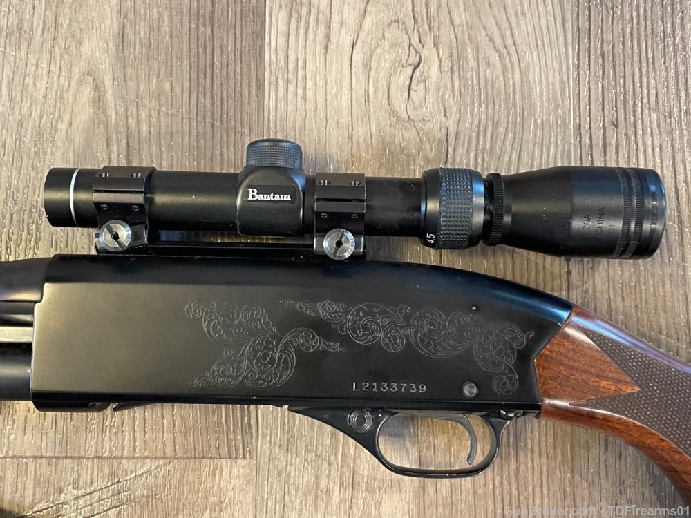 Winchester 1300 mag deluxe receiver slug gun rifled 22" barrel w/ optic-img-6