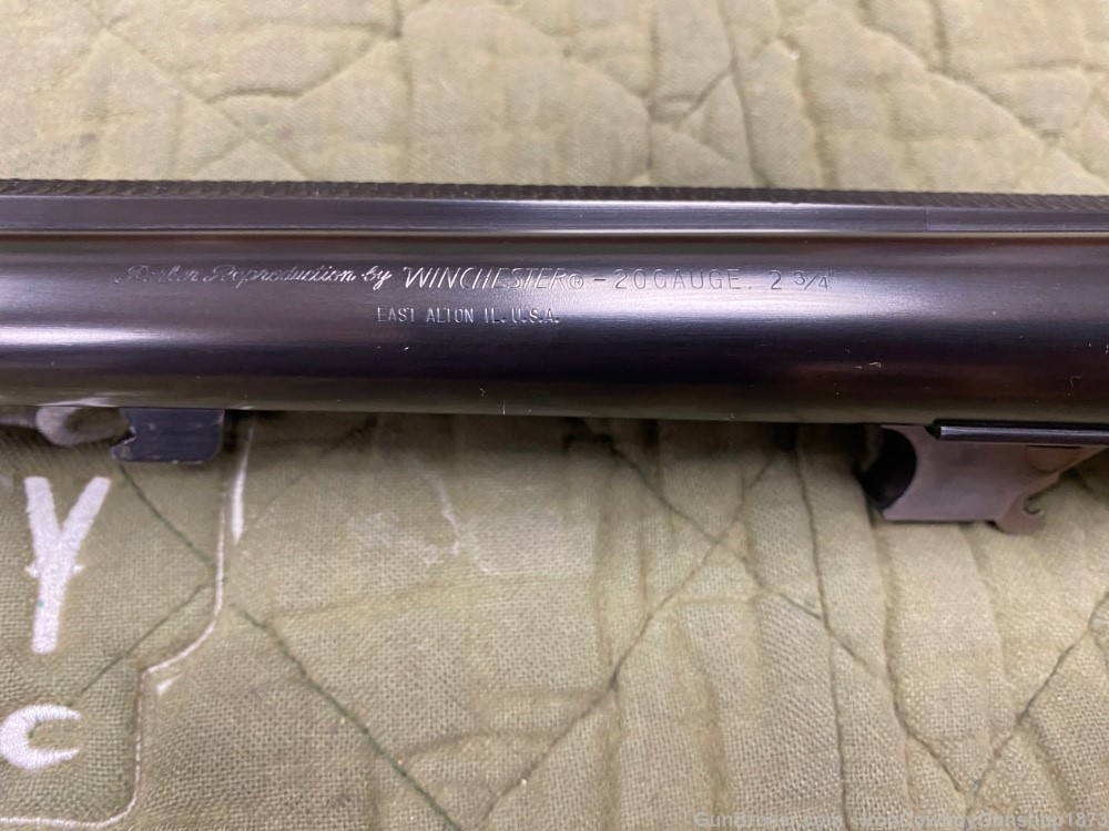 Parker Reproduction by Winchester DHE 20GA Two Barrel Set-img-23