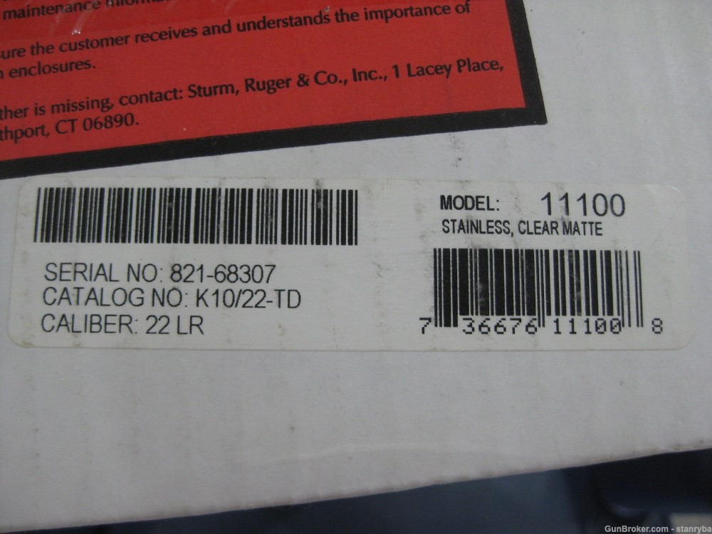 Ruger 10/22 Take Down - 11100 - .22LR Factory New in Box with Case-img-9