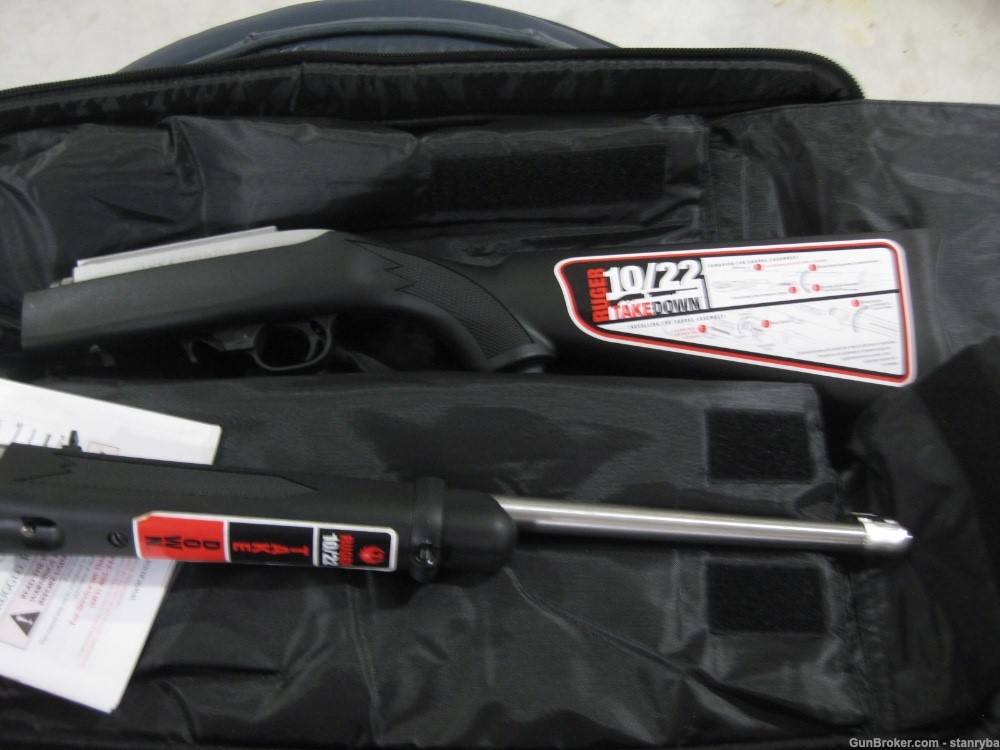 Ruger 10/22 Take Down - 11100 - .22LR Factory New in Box with Case-img-0