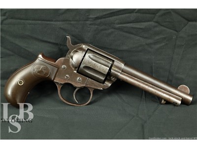 Colt Model 1877 Lightning .38 Double Action Revolver 1900 C&R Rare Pistol