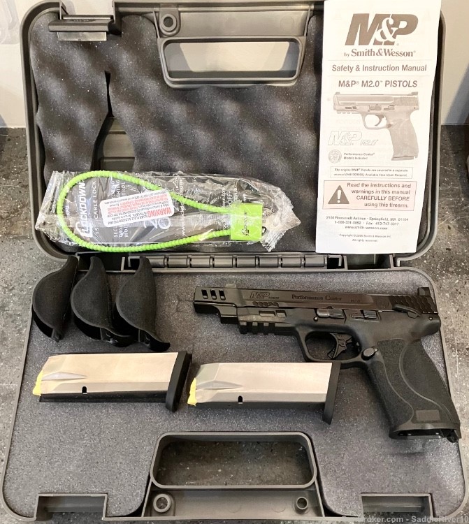 Smith & Wesson M&P M2.0 Performance Center 10MM  5.625”-img-0