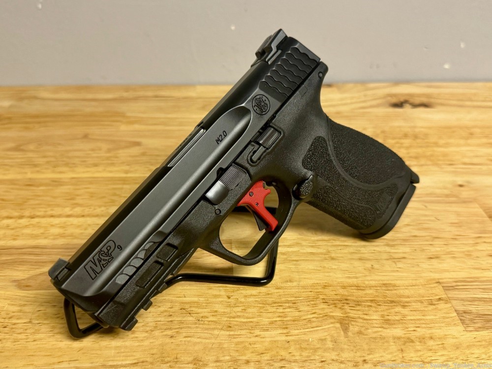 S&W M&P9 2.0 Compact, Apex Tactical Trigger, RH, 9MM, 4" bbl, lightly used-img-2