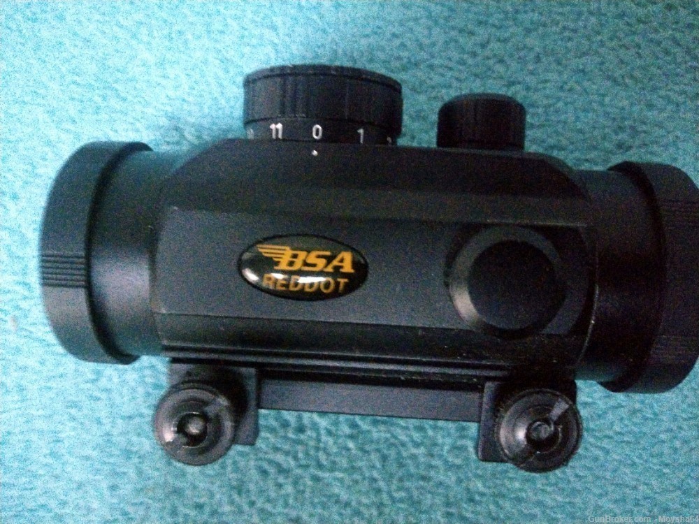 BSA 30mm Red Dot Scope Illuminated Sight 5 MOA-img-9