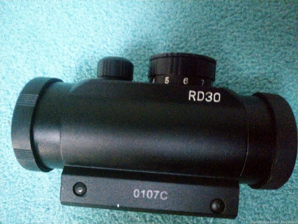 BSA 30mm Red Dot Scope Illuminated Sight 5 MOA-img-0