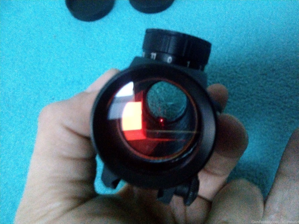 BSA 30mm Red Dot Scope Illuminated Sight 5 MOA-img-8