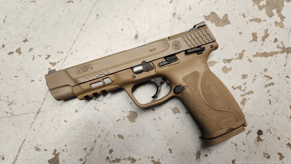 Smith & Wesson M&P 9 M2.0 FDE 9mm 5" (1 Mag)-img-0
