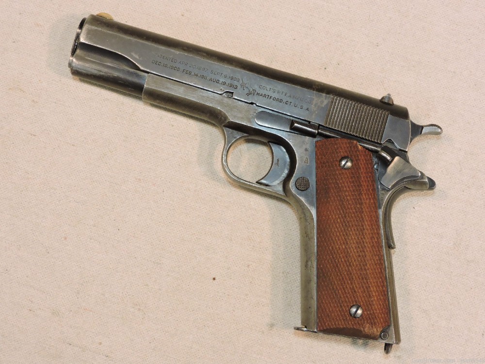 1918 Colt Model of 1911 US Army .45acp Semi-Auto Pistol-img-3