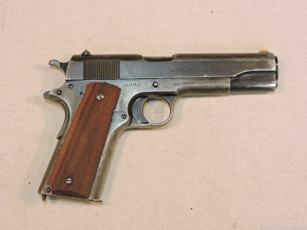 1918 Colt Model of 1911 US Army .45acp Semi-Auto Pistol-img-0