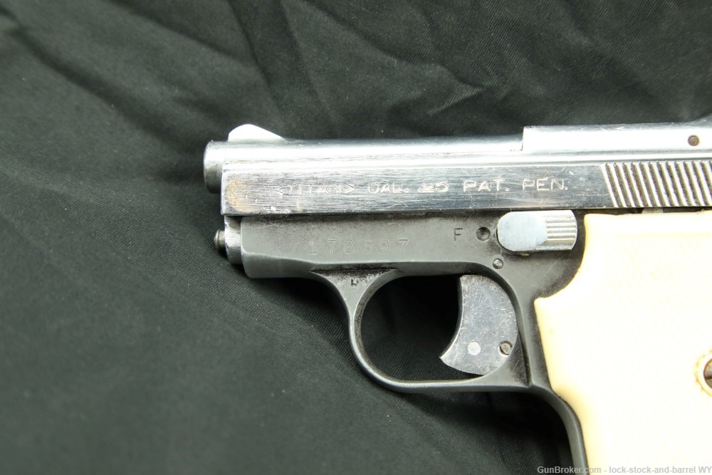 FIE Titan .25 Auto Pocket Pistol 2.5” Barrel Semi Automatic Pistol-img-18