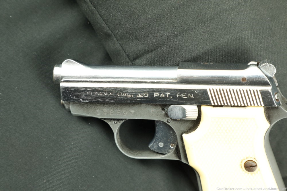 FIE Titan .25 Auto Pocket Pistol 2.5” Barrel Semi Automatic Pistol-img-16