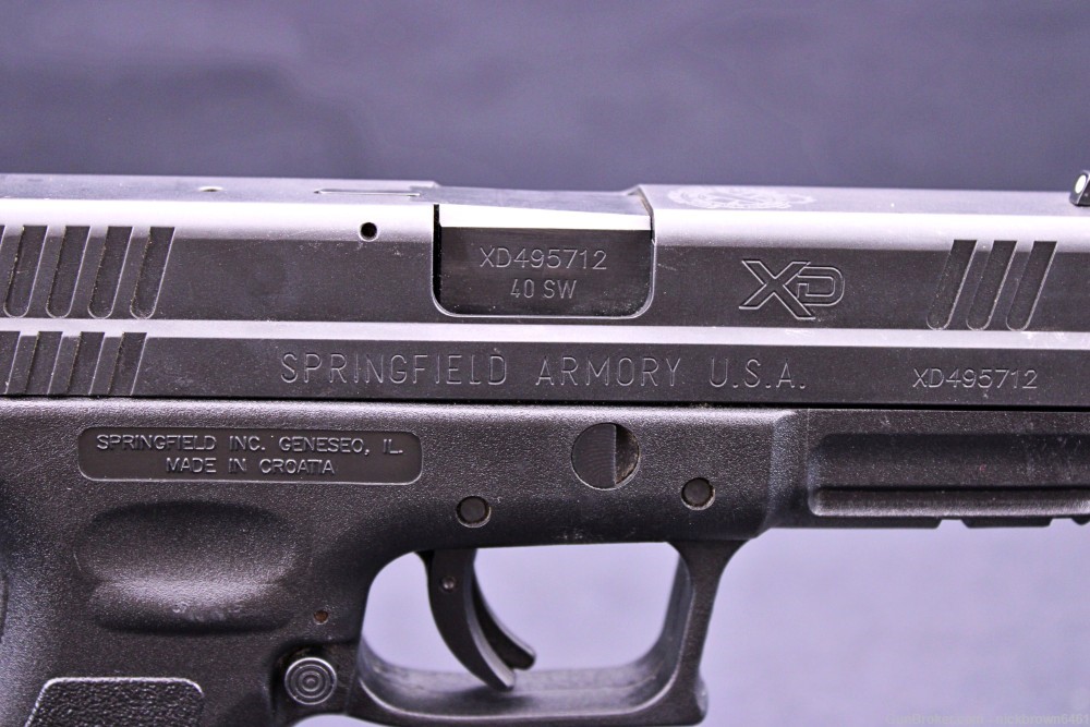 SPRINGFIELD ARMORY XD DUTY SERVICE 40 S&W 4.0" 3 MAGS FACTORY CASE-img-9