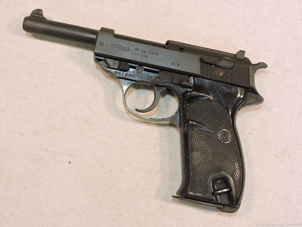Walther P.38 P1 9mm Semi-Auto Pistol 11/76-img-4
