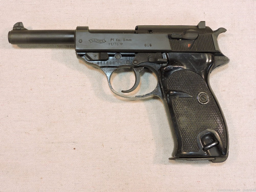 Walther P.38 P1 9mm Semi-Auto Pistol 11/76-img-2