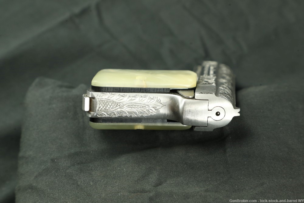 Highly Engraved Bauer Firearms Automatic .25 Auto 2.1” Semi-Auto Pocket -img-7