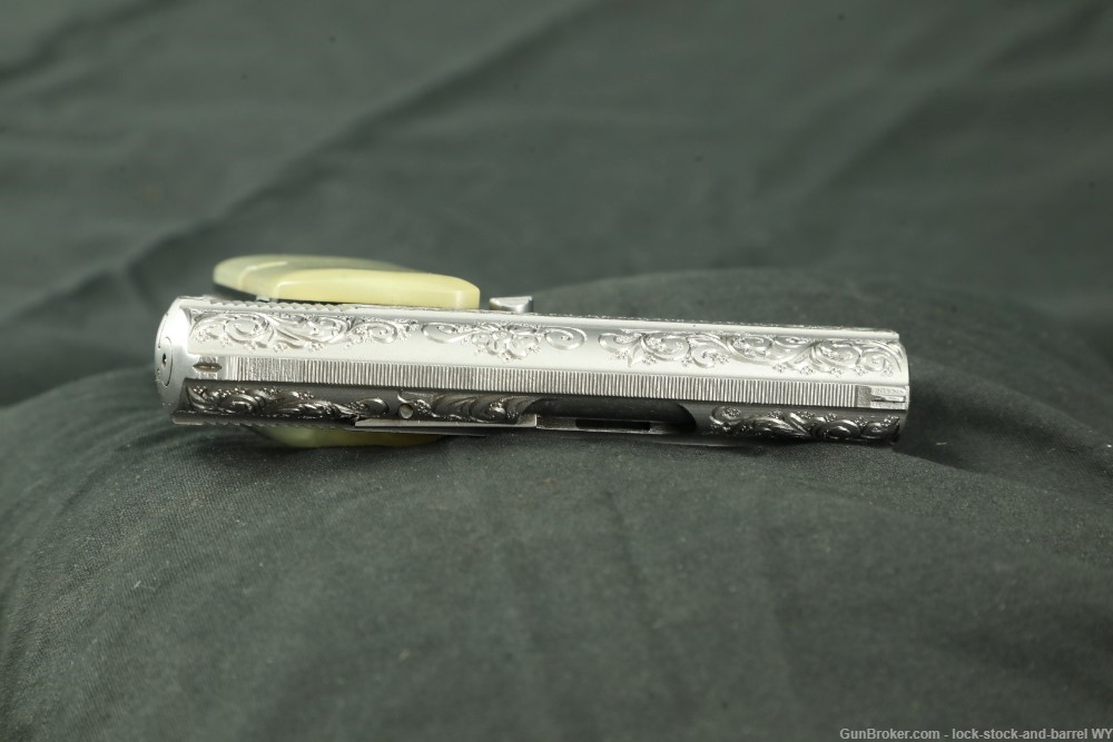Highly Engraved Bauer Firearms Automatic .25 Auto 2.1” Semi-Auto Pocket -img-5