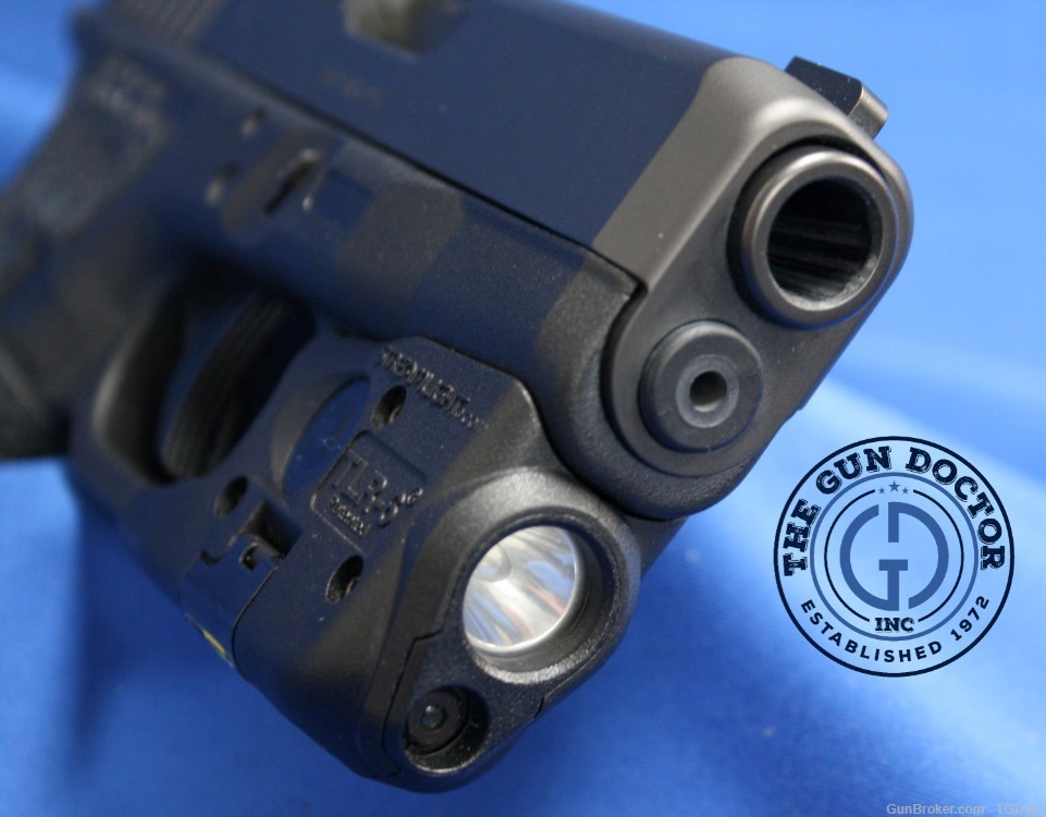 Glock G27 Gen-4 40S&W  with Trijicon HD sights & Stream light TLR-6-img-5