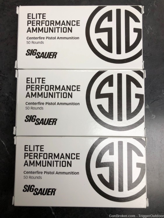 Sig Sauer Elite Performance Ammunition,150rnds, 10MM 180gr FMJ, 1250ft/sec-img-0
