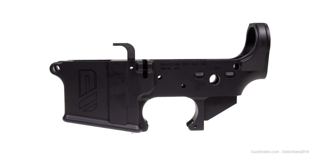 Davidson Defense 9mm AR Lower Receiver - Accepts Glock Magazines-img-1