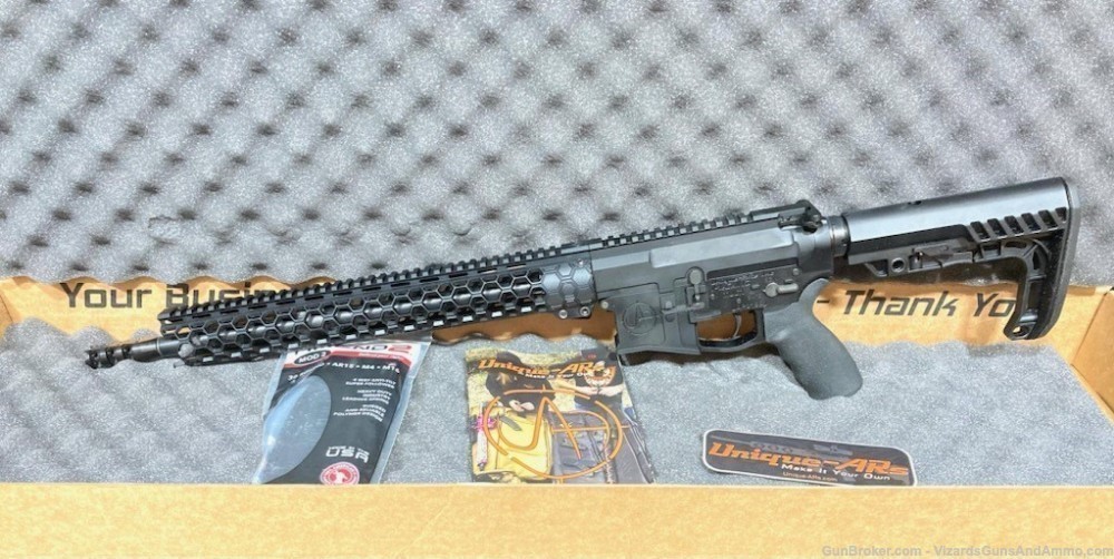 Unique-ARS SLIMHEXRIFLE15 Ultra-Light 5.56x45mm NATO Caliber with 16" Barre-img-0