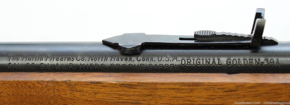 Marlin Original Golden 39A 24" JM Barrel 22 LR Lever Action Rifle 1981 C&R-img-15