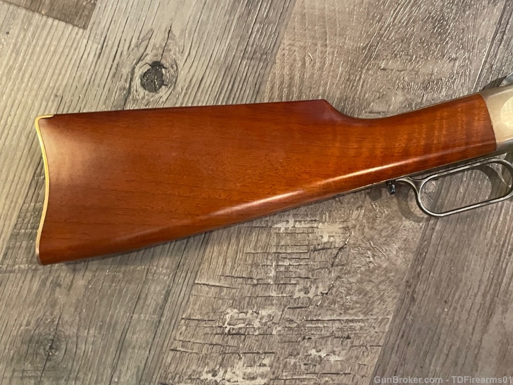 Uberti 1866 yellow boy .45 LC short rifle 16" brass receiver Winchester -img-2