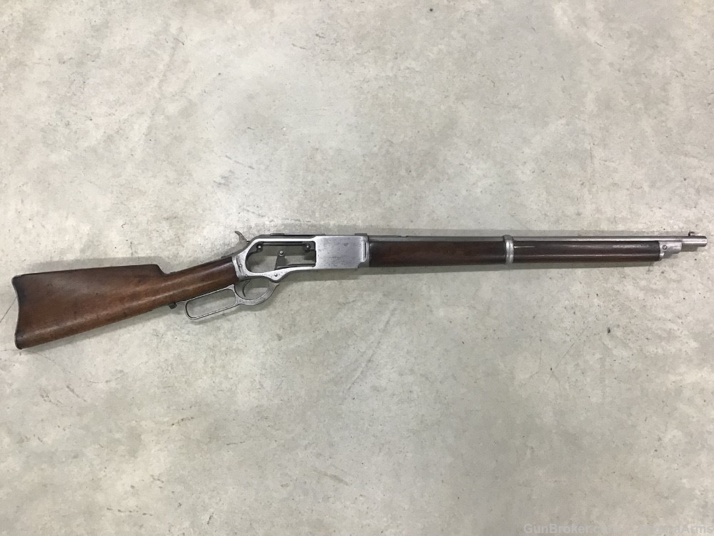 Antique Winchester Model 1876 Parts Carbine .45-60 WCF 22” Barrel Made 1884-img-0