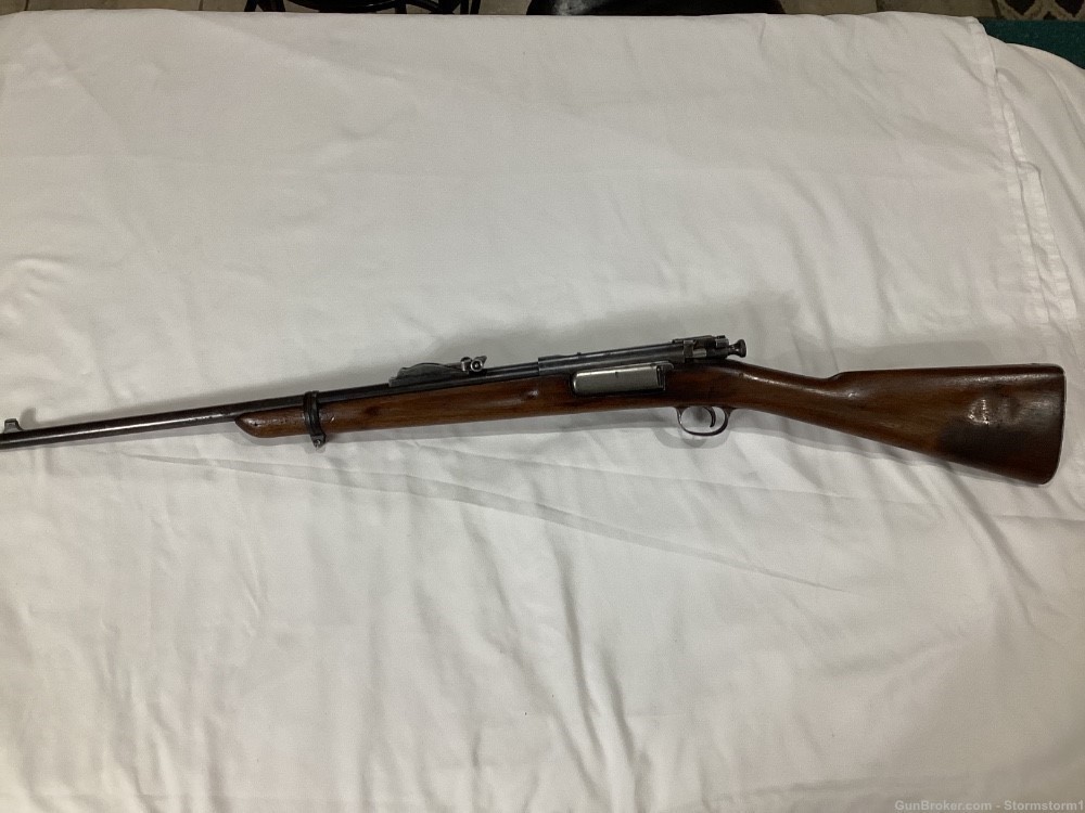 Springfield 1899 30-40 Krag military rifle -img-1