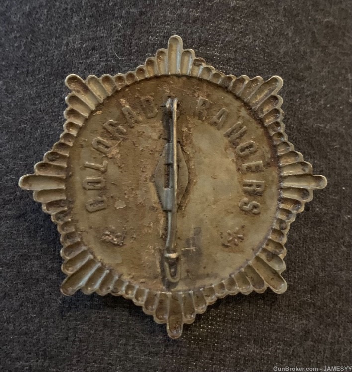 Colorado Rangers antique Badge. -img-1