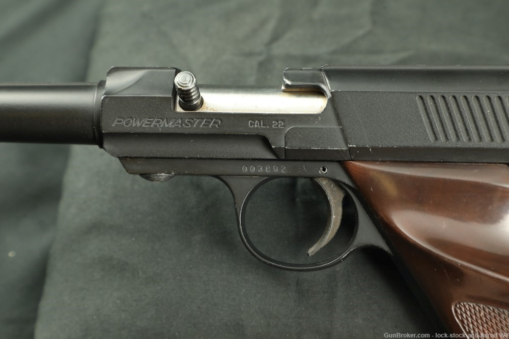 WAMO Powermaster Match .22 LR 4.75” Single Shot Auto Eject Pistol 1956 C&R-img-19