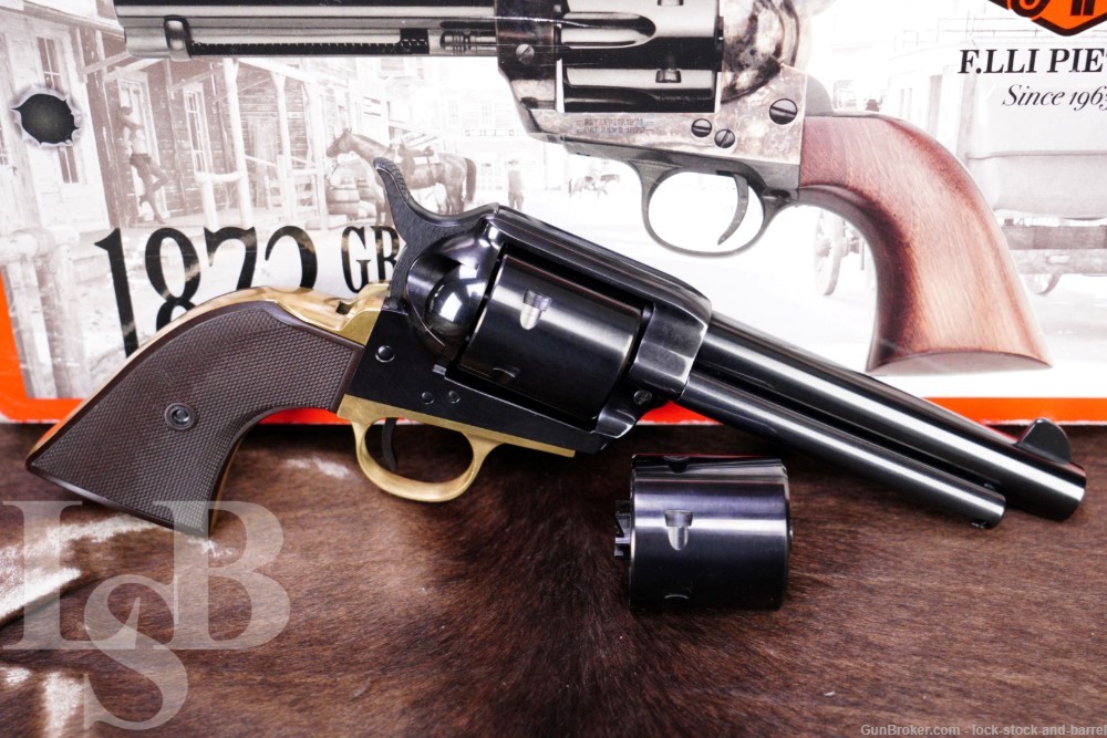 Pietta 1873 SAA Gen II 45 Colt / .45 ACP 5.5" Single Action Revolver, 2021-img-0