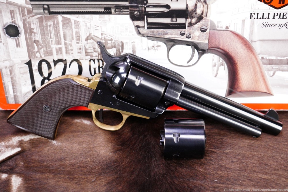 Pietta 1873 SAA Gen II 45 Colt / .45 ACP 5.5" Single Action Revolver, 2021-img-2