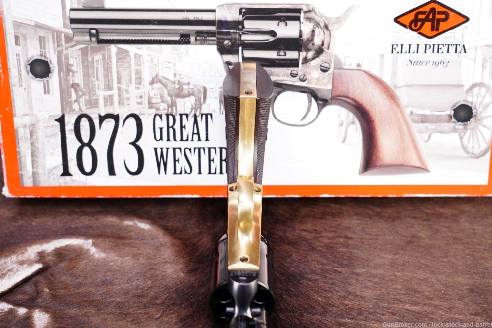 Pietta 1873 SAA Gen II 45 Colt / .45 ACP 5.5" Single Action Revolver, 2021-img-4