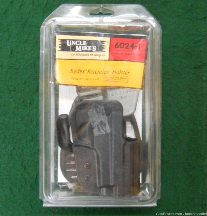 Uncle Mikes Kydex Retention Holster Belt or Paddle for Sig P225 P228 NEW -img-0