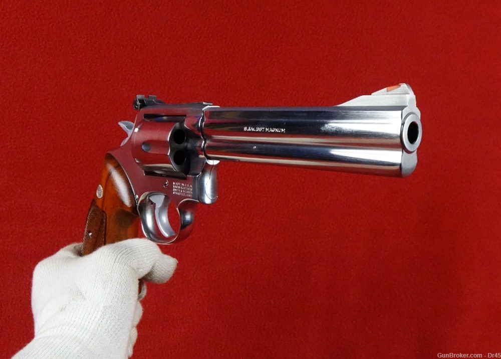 S&W Model 686 no-dash with 6” Barrel Exc Cond 1985   -img-4