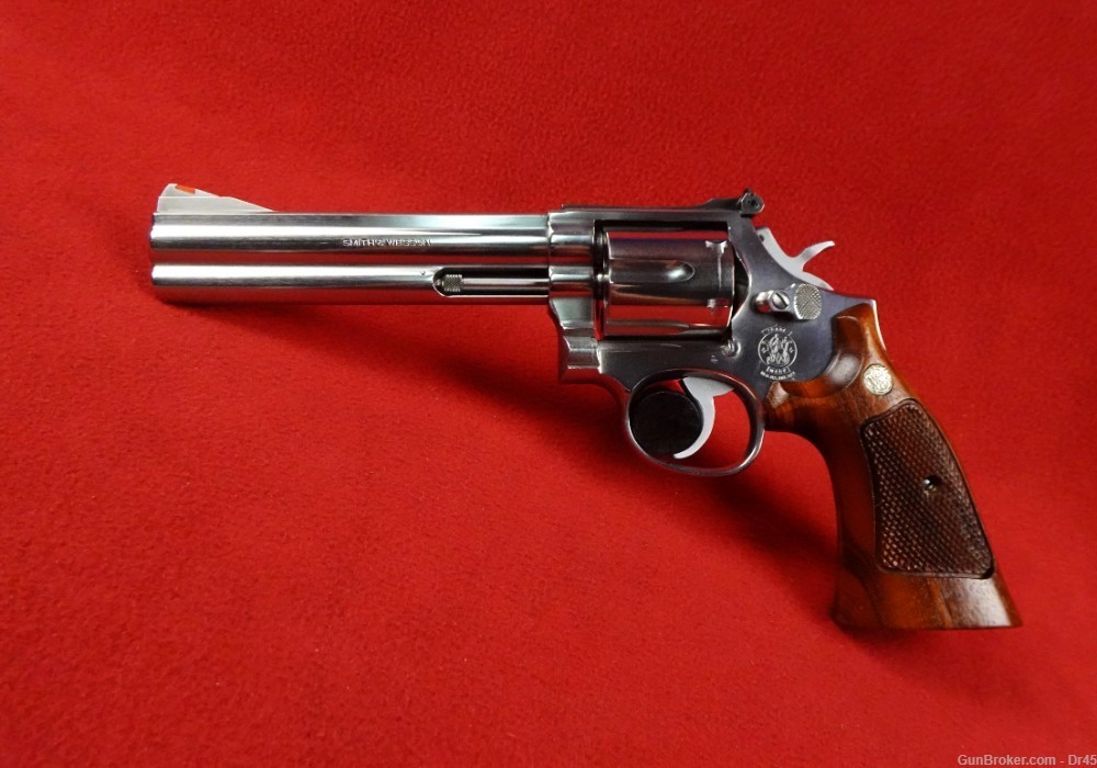 S&W Model 686 no-dash with 6” Barrel Exc Cond 1985   -img-0