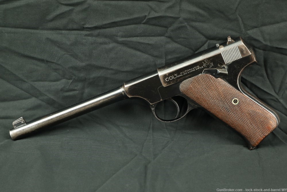 1927 Colt Pre-woodsman .22LR 7” Barrel Semi Auto Pistol C&R-img-5