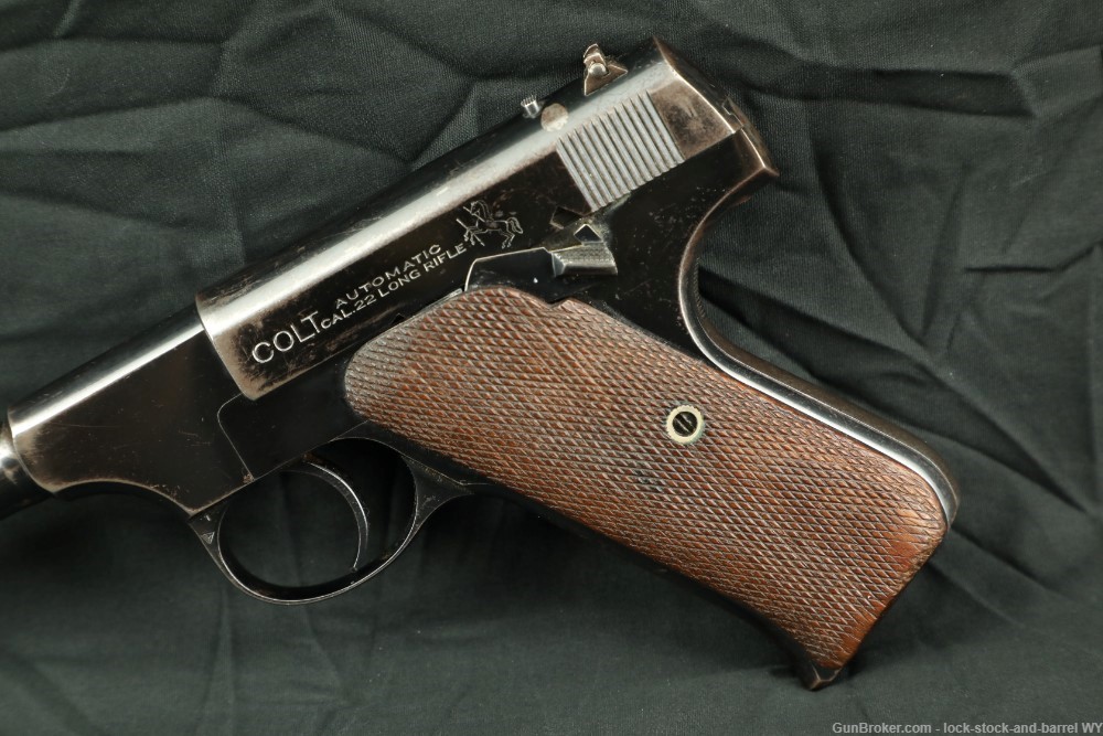 1927 Colt Pre-woodsman .22LR 7” Barrel Semi Auto Pistol C&R-img-7
