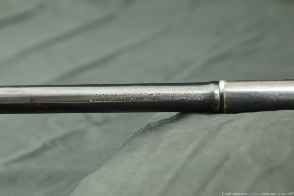 1927 Colt Pre-woodsman .22LR 7” Barrel Semi Auto Pistol C&R-img-16