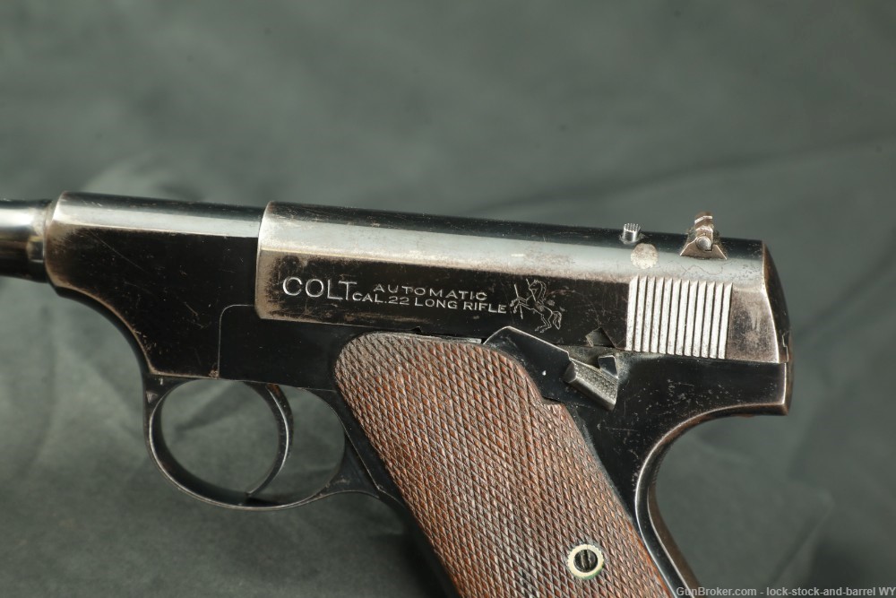 1927 Colt Pre-woodsman .22LR 7” Barrel Semi Auto Pistol C&R-img-17