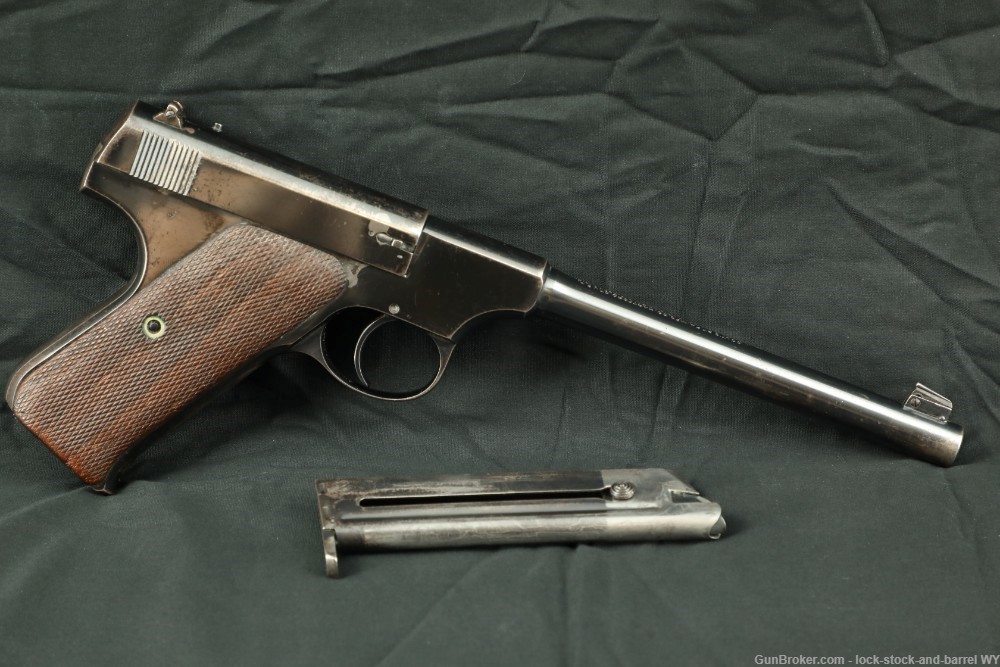 1927 Colt Pre-woodsman .22LR 7” Barrel Semi Auto Pistol C&R-img-2