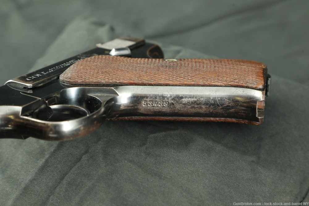 1927 Colt Pre-woodsman .22LR 7” Barrel Semi Auto Pistol C&R-img-18