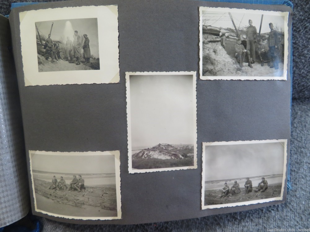 ORIGINAL VINTAGE WWII GERMAN PHOTO ALBUM-TROOPS-TANKS-RUBBLE-TRAINS-POW's-img-32