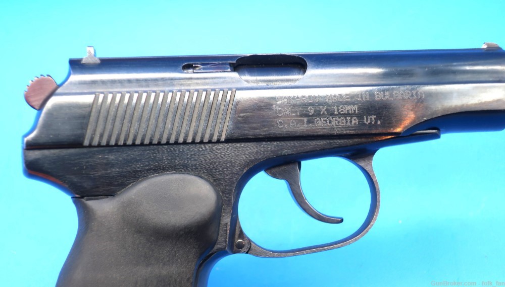 Bulgarian Makarov 9x18 Service Pistol CAI w/Holster, Spare Magazine-img-3