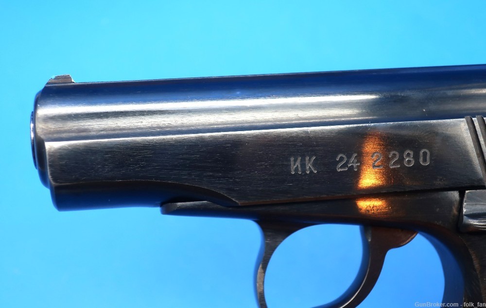 Bulgarian Makarov 9x18 Service Pistol CAI w/Holster, Spare Magazine-img-8