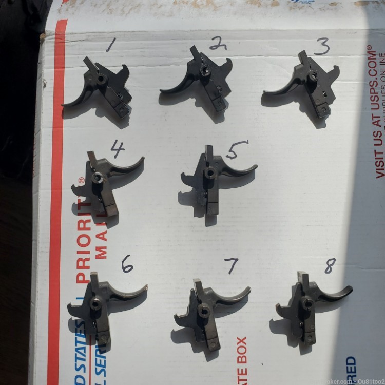 M16 early USGI retro trigger and disconnector sets modified-img-0