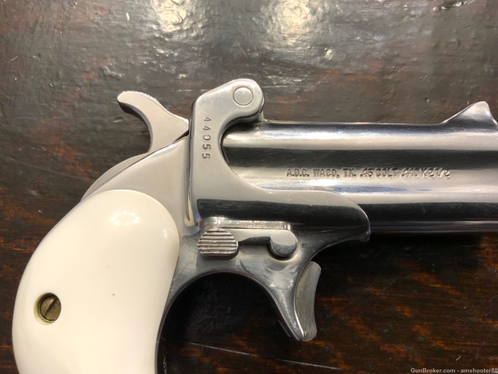American Derringer Model 1 45Colt / 410 2.5” Stainless Used Clean -img-3