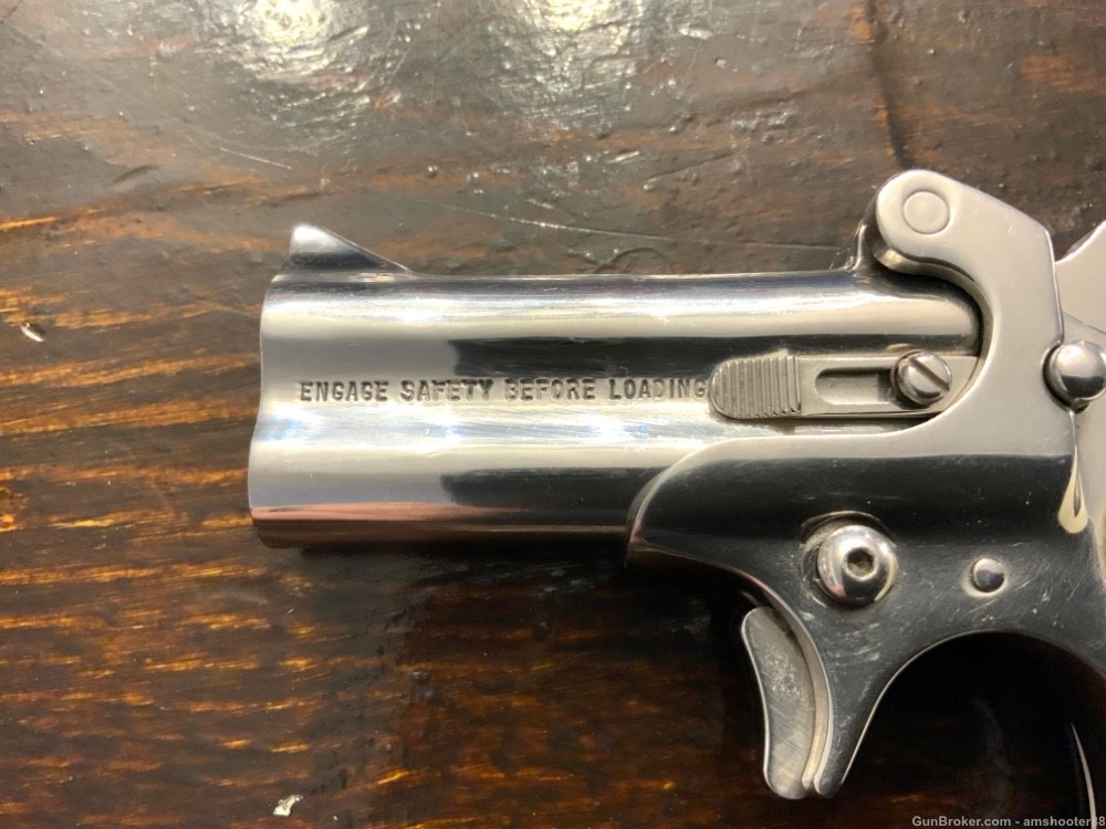 American Derringer Model 1 45Colt / 410 2.5” Stainless Used Clean -img-13